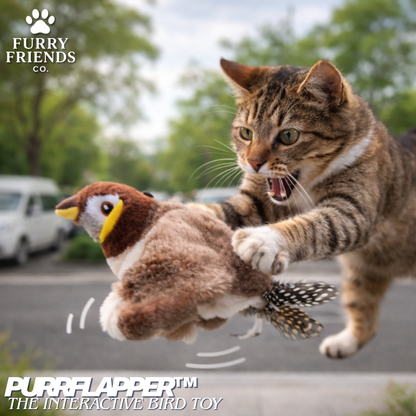 PurrFlapper™ - The Interactive Bird Toy